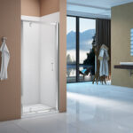 Merlyn Vivid Boost 1000mm Pivot Door - Chrome