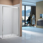 Merlyn Vivid Boost 1000mm Side Panel - Chrome