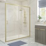 Core 760mm Side Panel - Brushed Brass