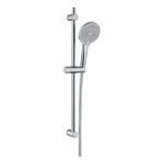 VitrA Flow Soft Riser Rail Kit w/3 Function Handset - Matt Black